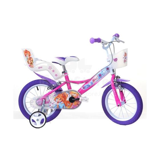 Bebe Basic Bicycle 14" Winx Art.237667 Bērnu velosipēds