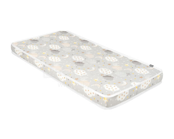 Mattress Fantasia 60x120x7cm Clouds Grey