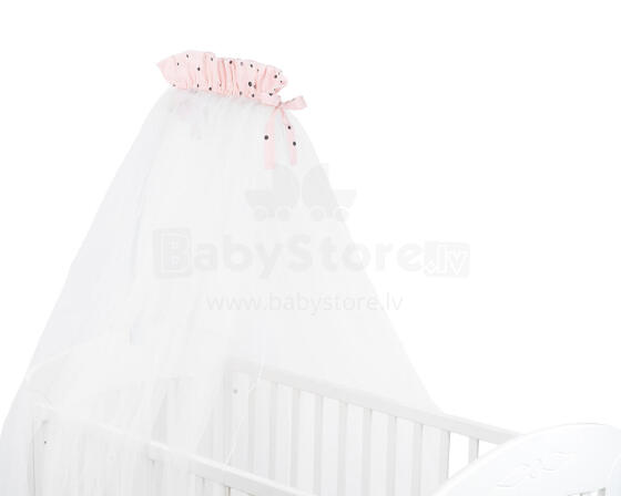 Mosquito net 200/480 Bear with me Pink