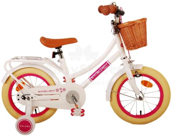 Jalgratas Volare Excellent 14" valge