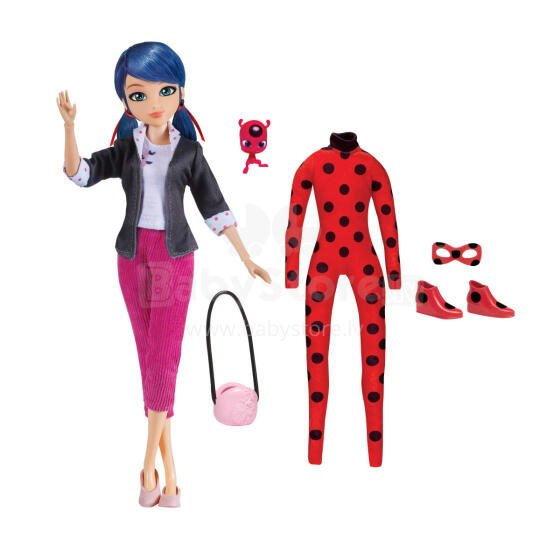 MIRACULOUS Role Play Accessories SUPER SECRET MARINETTE W/ LADYBUG OUTFIT, 50355