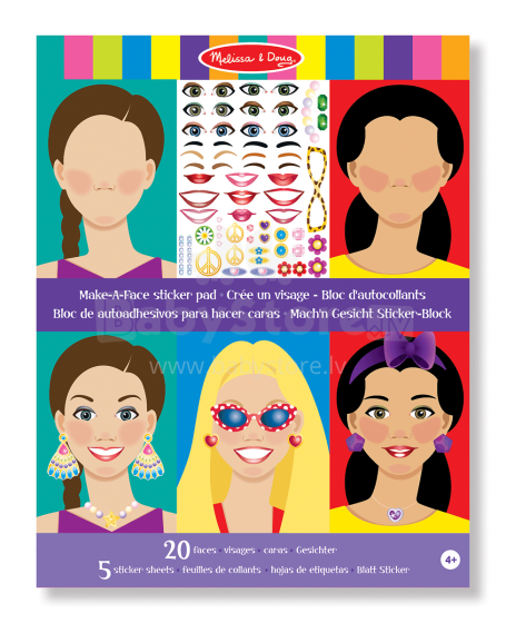 Melissa&Doug Make a Face Art.14195