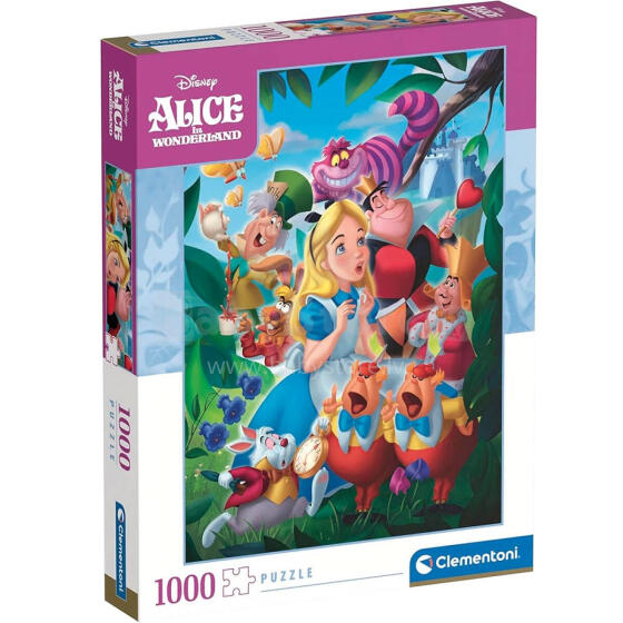 PUZZLE ALICJA W KRAINIE CZARÓW *1000*