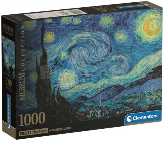 PUZZLE MUZEUM GWIEŹDZISTA NOC *1000*