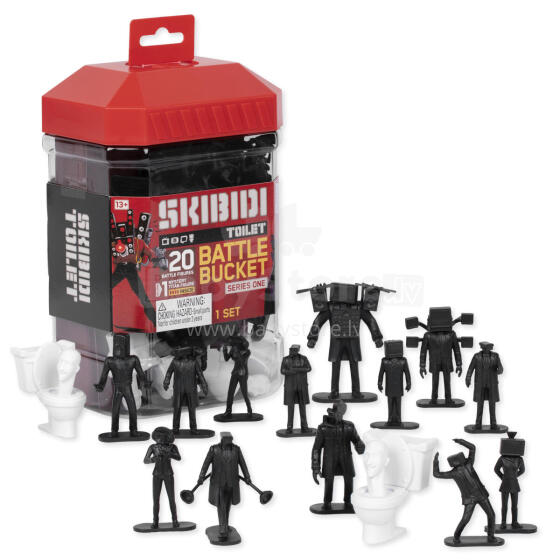 SKIBIDI TOILET Battle bucket set