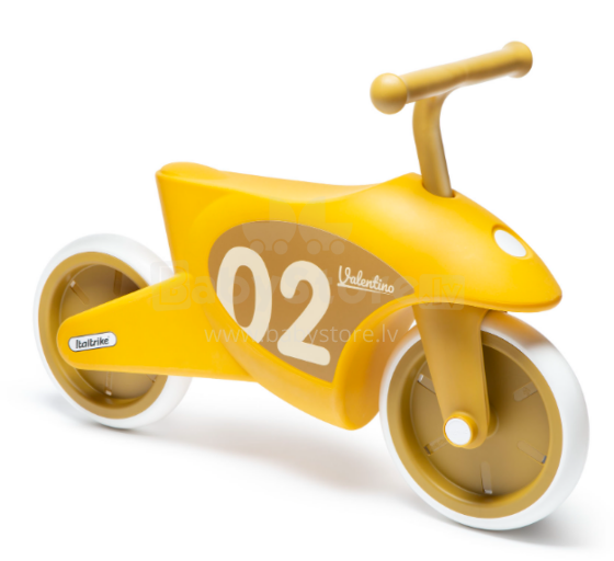 Italtrike Balance Bike Valentino Yellow Art.238288  Детский велосипед - бегунок с