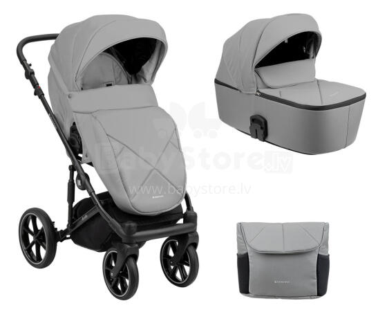 Stroller 2in1 with plastic carrycot Amani Grey