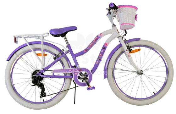 Jalgratas Lovely 24" lilla, 7 käiku