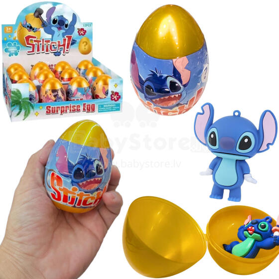 FIGURKA STITCH W JAJKU