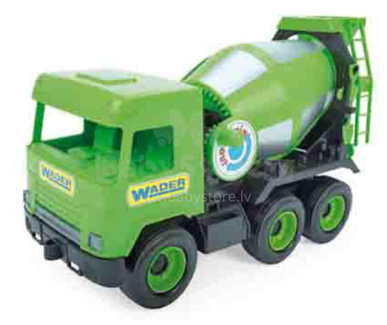 WADER 32104 Middle Truck - Green concrete mixer