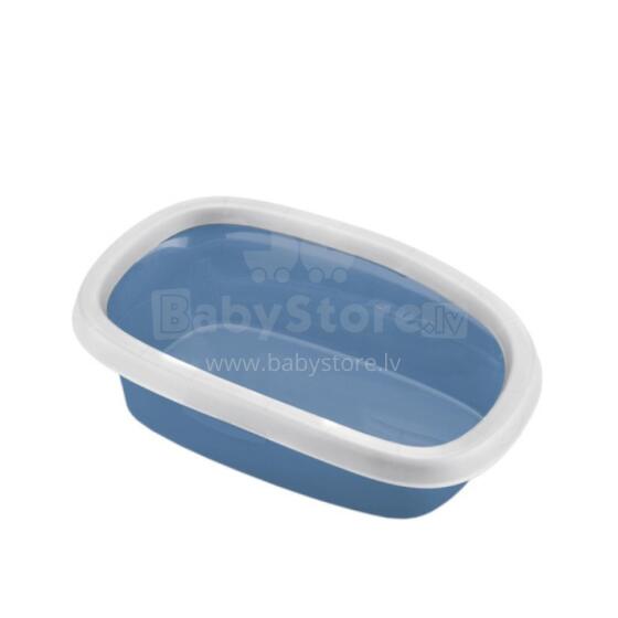 Cat litter box Sprint 20 58x39x17cm blue/white