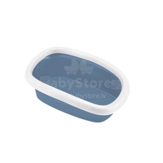 Cat litter box Sprint 10 43x31x14cm blue/white