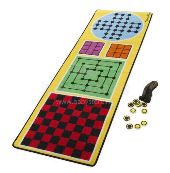 Melissa&Doug 4 in1 Game Rug Art.19424