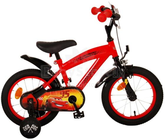 Jalgratas Disney Cars 14" punane