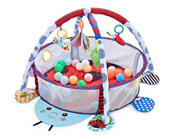 Playmat with 30 balls Ladybug