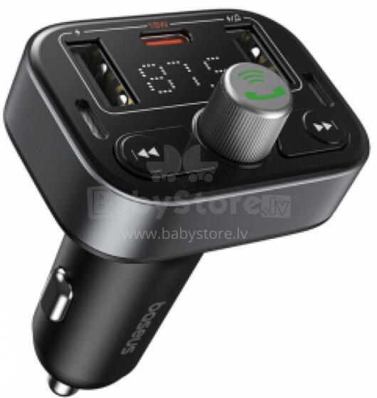 Fm modulators Baseus Car Bluetooth 5.3 FM Transmitter Black