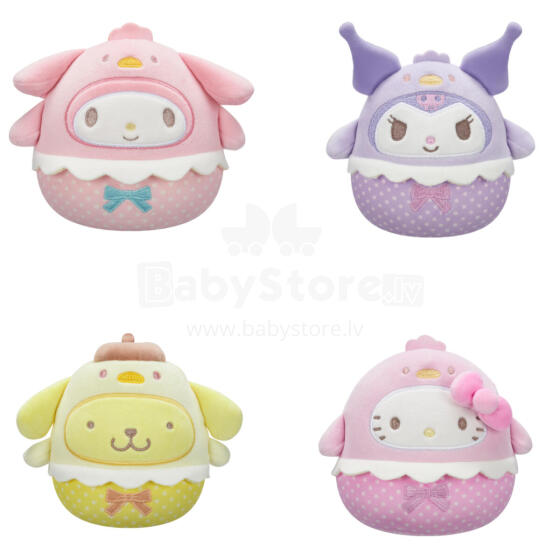 SQUISHMALLOWS HELLO KITTY Plush toy Easter edition, 12 cm