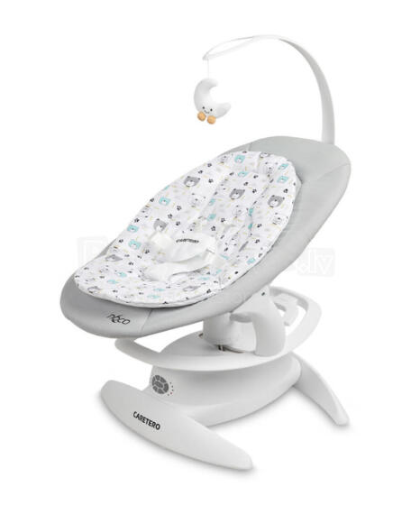 Bebe Basic Rocker Noco Art.239260 Grey  Bērnu šūpoles 2 vienā