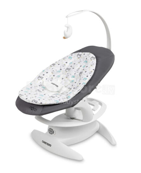 Bebe Basic Rocker Noco Art.239261 Graphite  Bērnu šūpoles 2 vienā