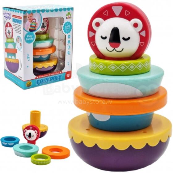 WOOPIE 43087 Sensory Toy Pyramid Puzzle