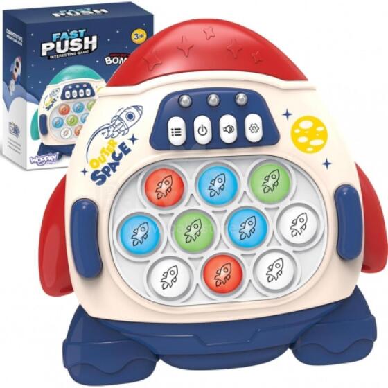 WOOPIE 52296 Game Rocket POP-it red