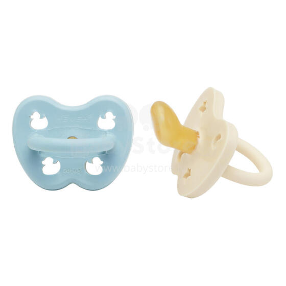 Hevea Stars Moon  Art.239417 Milky White/Baby Blue  anatomical 3-36 month