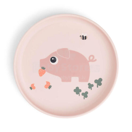 Done by Deer Foodie Plate Art.239470 Tiny farm Powder Bērnu šķīvis
