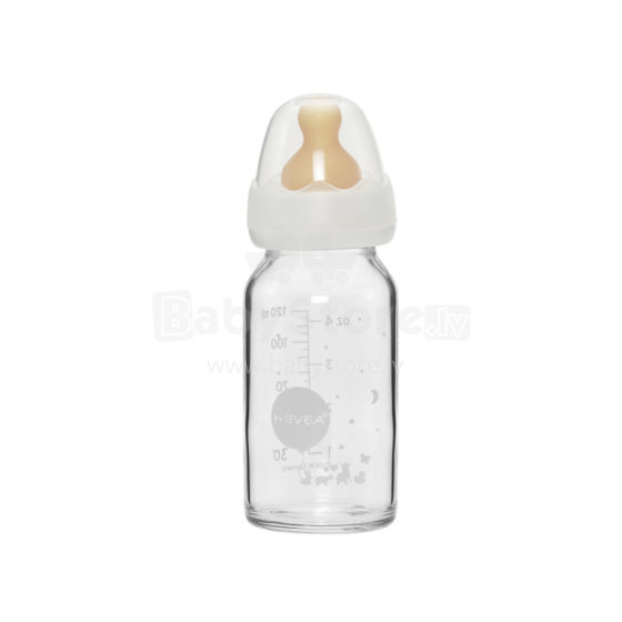 Hevea Glass Baby Bottle Art.239498