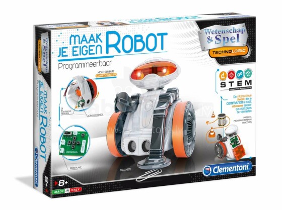 Clementoni Mio robotas Art.75021BL konstruktorius robotas
