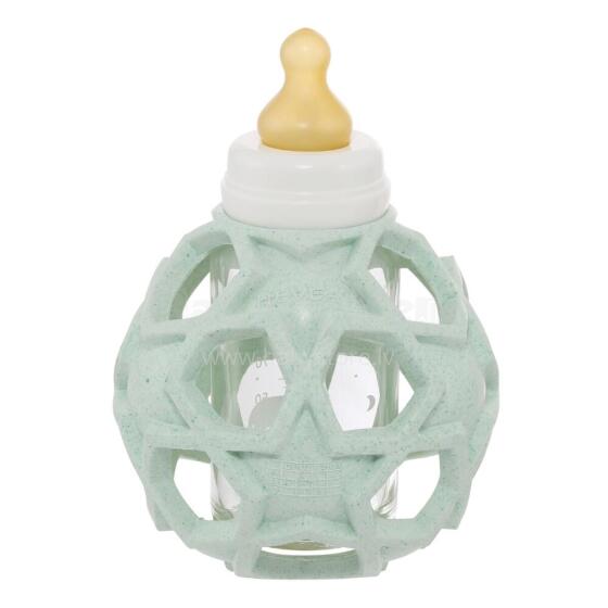 Hevea Baby Glass Bottle Art.239537 Mint