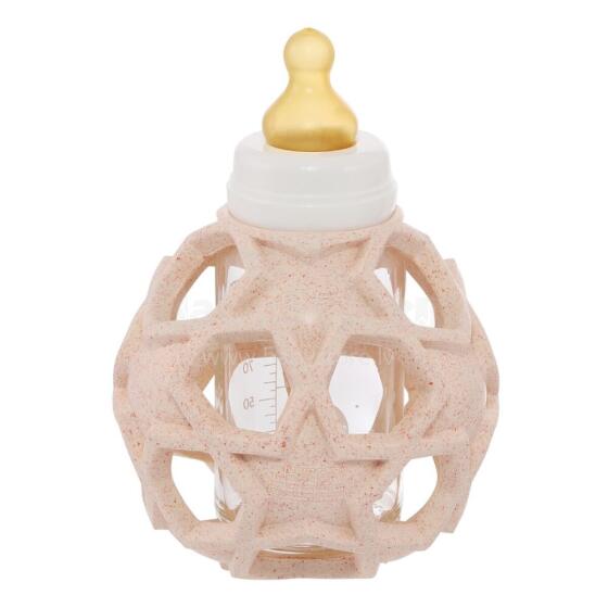 Hevea Baby Glass Bottle Art.239538 Peach