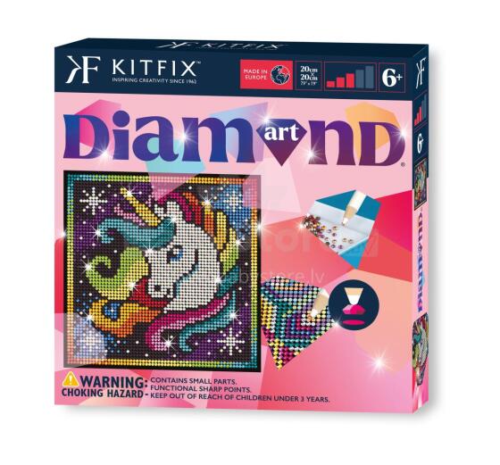 KITFIX DIY set Diamond Art Unicorn