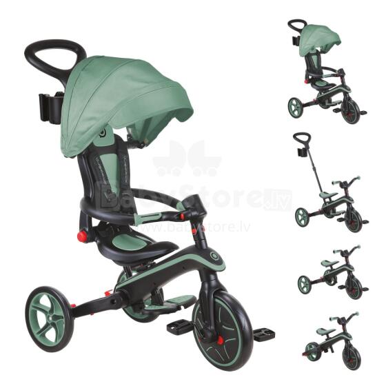 GLOBBER tricycle Explorer Trike Foldable 4in1,green, 732-104