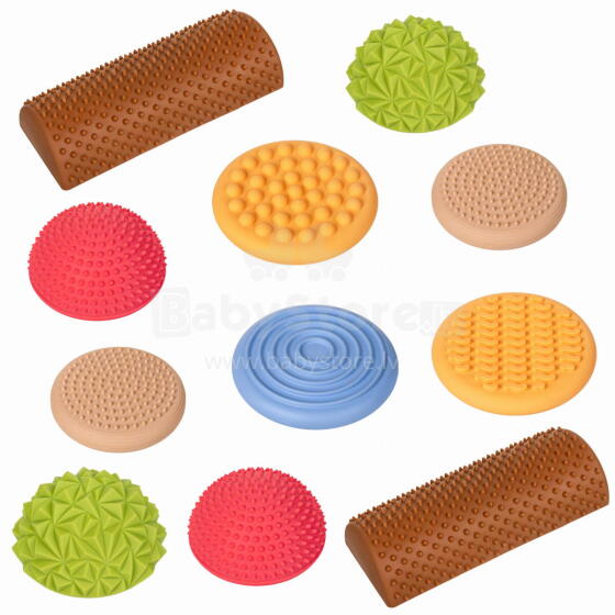 TULLO 604 Sensory path 11 pcs pastel