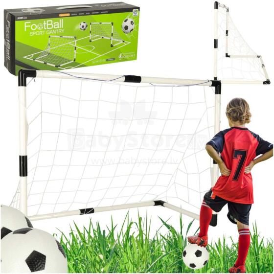 Ikonka Art.KX3208 Bērnu treniņfutbola vārti 95 x 48 x 70 cm
