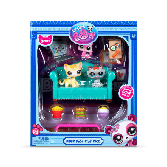 LITTLEST PET SHOP playset DINER DASH