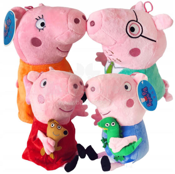 MASKOTKA PLUSZOWA ŚWINKA PEPPA 4 WZORY