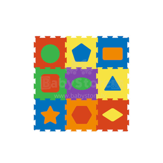 SMILY PLAY SP84002 Foam mat shapes