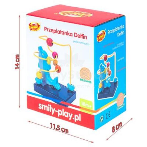 SMILY PLAY SP84495 Wooden Dolphin Intertwining