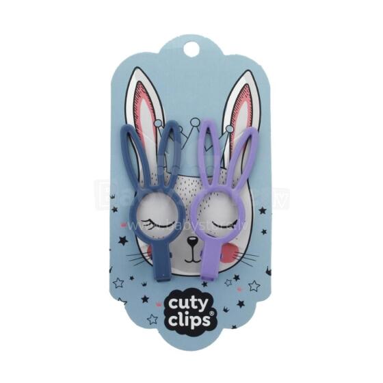 Cuty Clips Bunny  Art.CL0012 Oriģinālas matu spradzīte 2gb
