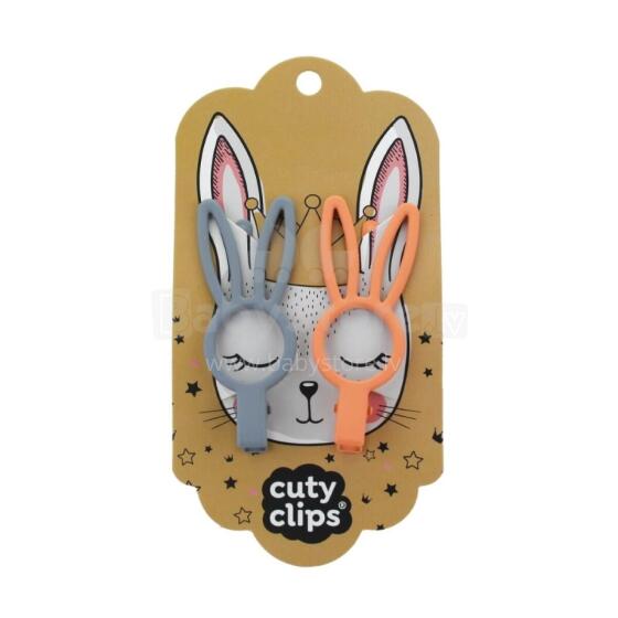 Cuty Clips Bunny  Art.CL0011 Oriģinālas matu spradzīte 2gb