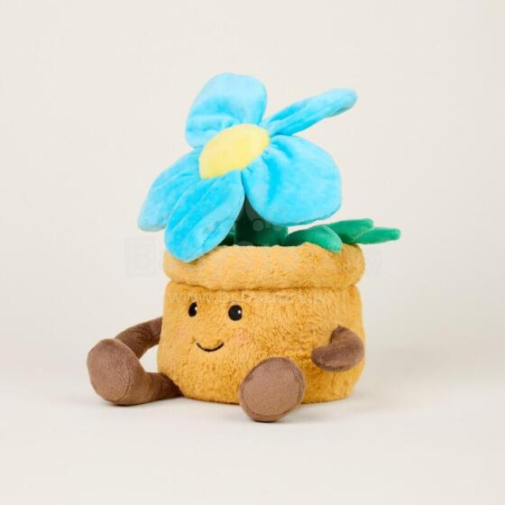 Warmies - Blue Flower Pot (regular size)