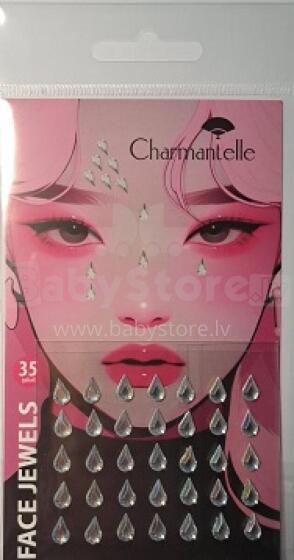 1 sheet self-adhesive tear-shaped gemstones