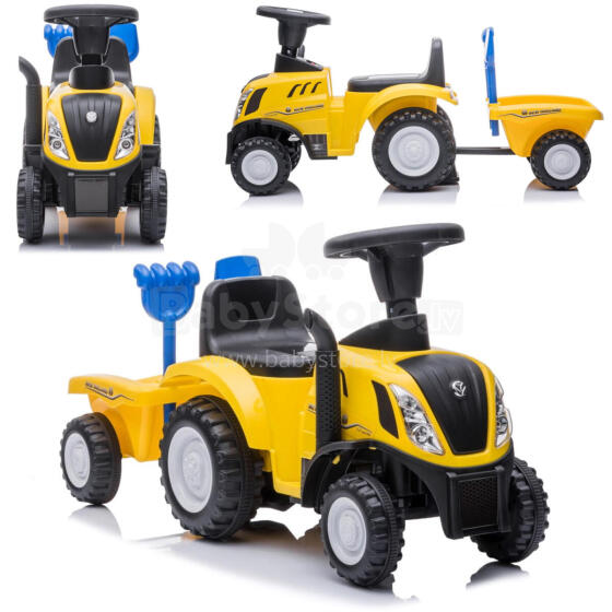 JEŹDZIK PCHACZ TRAKTOR NEW HOLLAND ŻÓŁTY