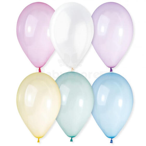BALONY KRYSTALICZNE 10  MIX 100 SZTUK