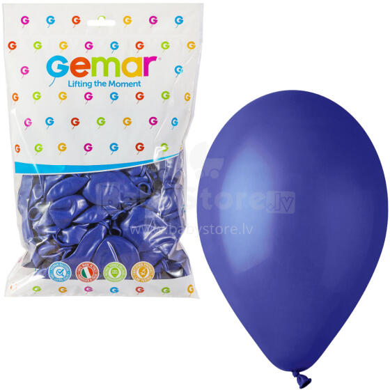 BALONY PASTELOWE 10  GRANAT 100 SZTUK