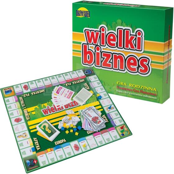 GRA PLANSZOWA WIELKI BIZNES MAŁY