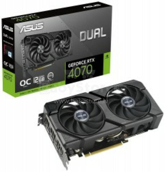 ASUS GeForce RTX 4070 Dual OC EVO 12 ГБ DLSS