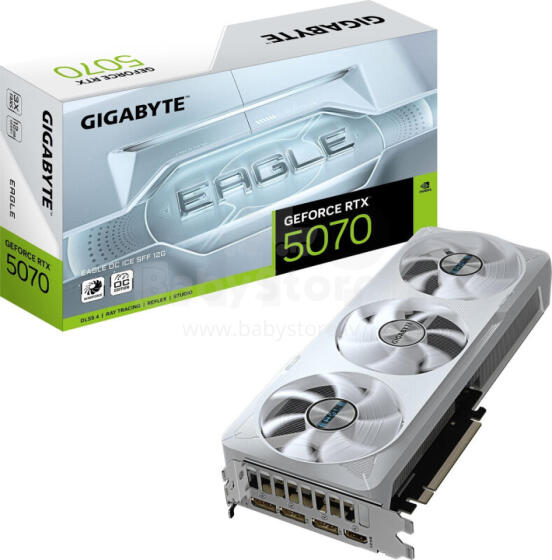 GIGABYTE GeForce RTX™ 5070 EAGLE OC ICE SFF 12G | Gigabyte