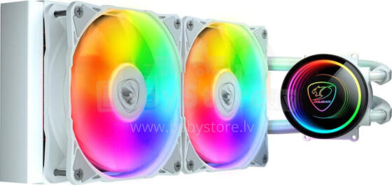 COUGAR Poseidon Elite ARGB 240 White AiO Liquid Watercooling